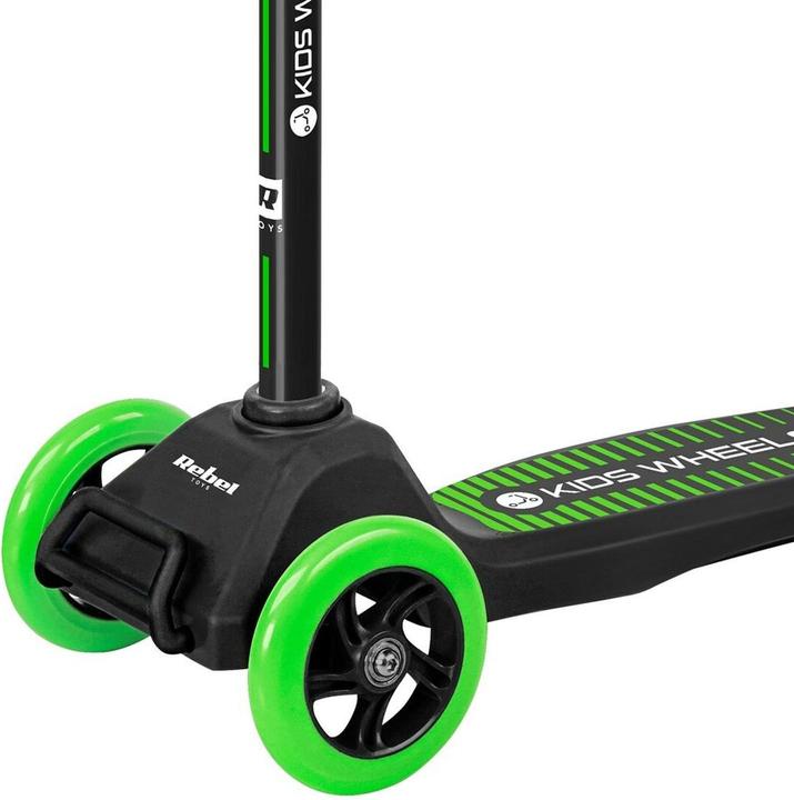 Actual product image Rebel Three-wheel scooter KIDS WHEELS Green
