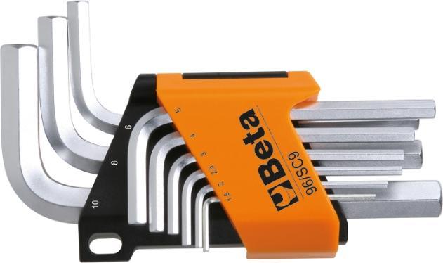 Immagine prodotto BETA UTENSILI S.P.A. KPL.9KL.TRZPIEN.KRÓTKICH Z KULISTĄ KOŃC. 96BPA/SC9 UTENSILI S.P.A.