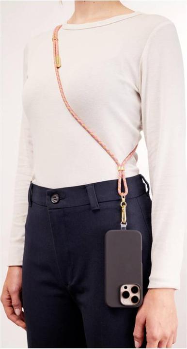 Image du produit Intenso Handykette als Lade- + Datenkabel USB-C bis 1,65m neon mix (1.65 m, USB 2.0, 60 W)