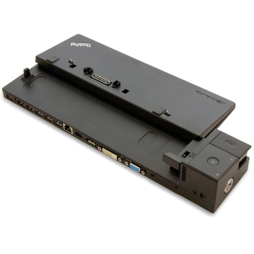 Lenovo ThinkPad Pro Dock (Docking Port, 1 Ports), Dockingstation + USB Hub, Schwarz