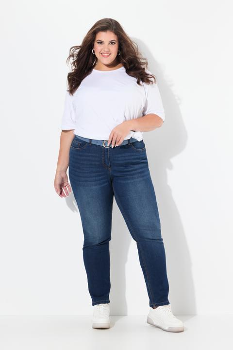 Actual product image Ulla Popken Sammy Fit Slim Leg Stretch Jeans (60)