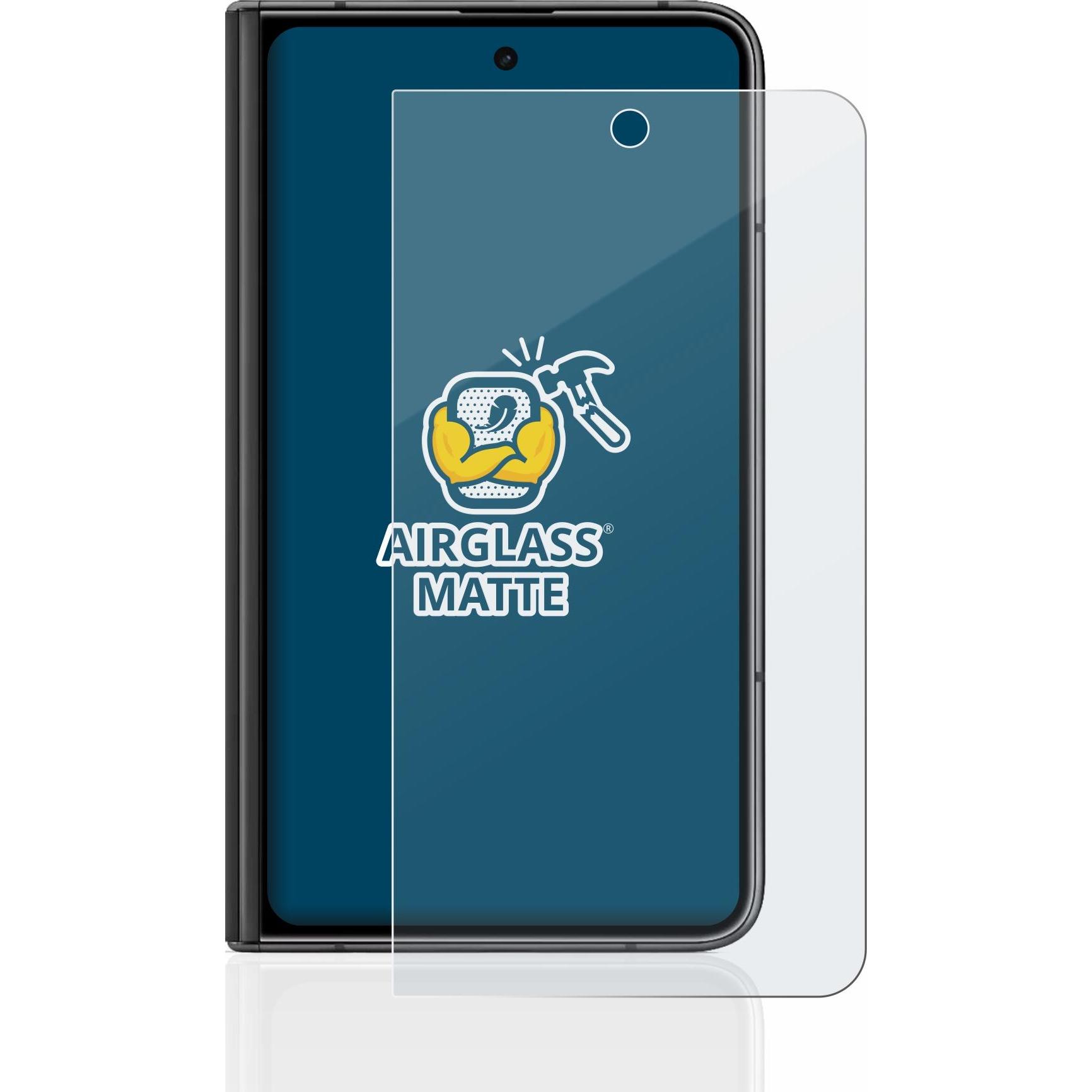 Thumbnail - BROTECT AirGlass Panzerglasfolie Matt (1 Stück, Google Pixel Fold), Smartphone Schutzfolie, Grau