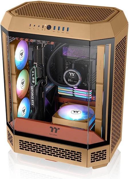 Image du produit Thermaltake TT CT140 EX ARGB Sync PC Cooling Fan 3 Pack Gravel Sand (140 mm, 3 x)