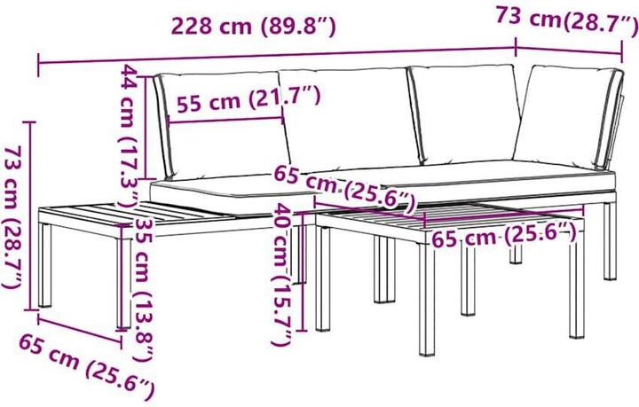 Produktbild vidaXL Carlos