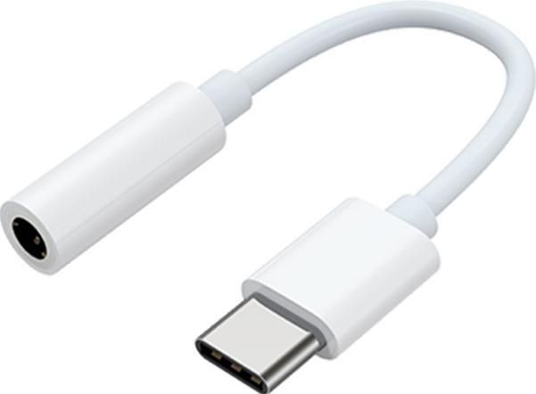 Actual product image Samsung Mobeen USB-C Headset Jack Power Adapter (USB Type C, 3.5mm jack)