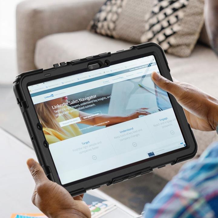 Immagine prodotto Tech-Protect Custodia Solid360 per Samsung Galaxy Tab S9 FE 10.9" X510 / X516B - nero (X510)