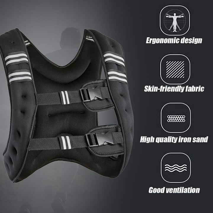Image du produit Mupai Gilet de poids 10kg