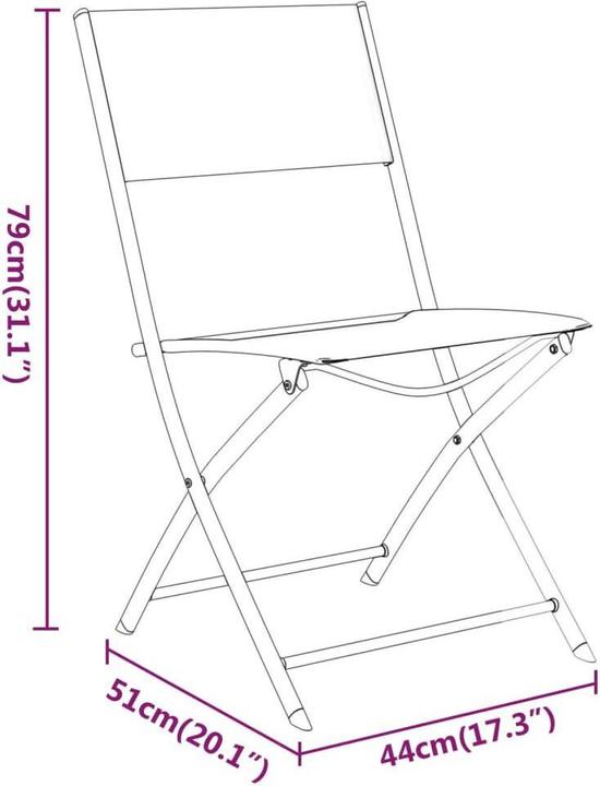 Produktbild vidaXL Bistro-Set