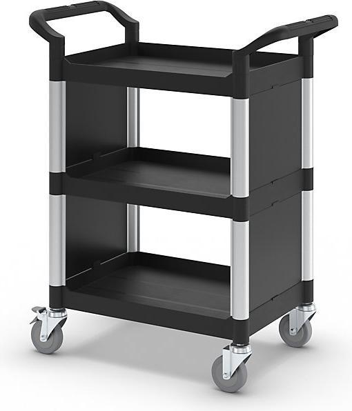 kaiserkraft Chariot polyvalent, avec parois métalliques (250 kg)