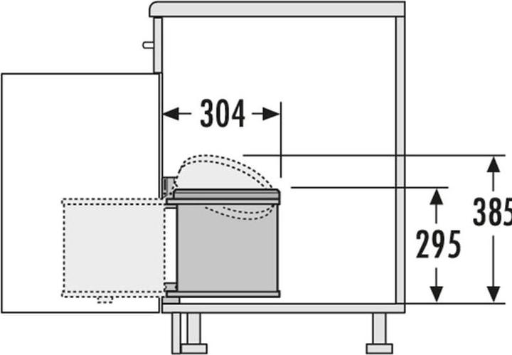 Produktbild Hailo Mono Schwenkeimer 3512031 (12 l)