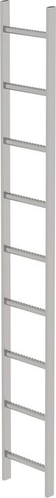 Image du produit Munk Echelle de cuvette Acier inoxydable V4A 300mm Largeur utile 9 échelons (5 cm)