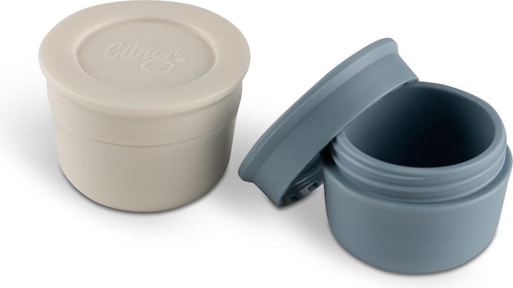 Immagine prodotto Citron Set 2 tazze piattino Grigio/Blu polvere