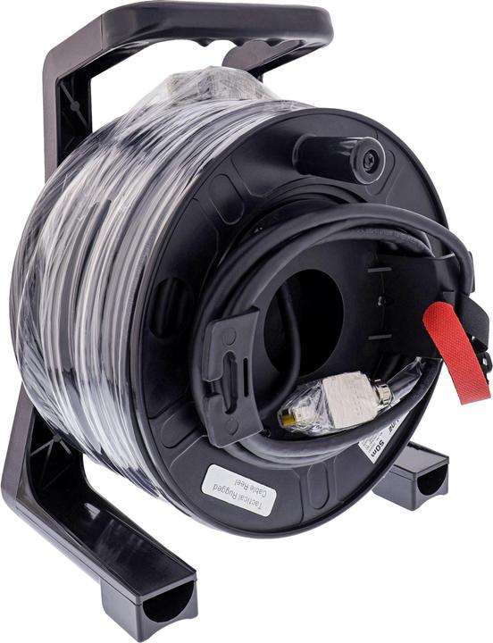 Produktbild InLine Netzwerk-Kabeltrommel IP67 Outdoor PUR Harting (S/FTP, CAT6a, 50 m)