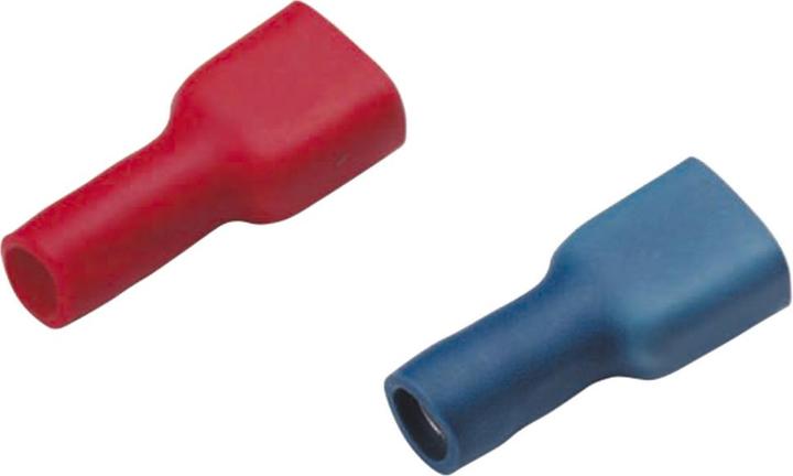 Cimco Flat receptacle 180274 fully insulated 4.0-6.0-6.3x0.8