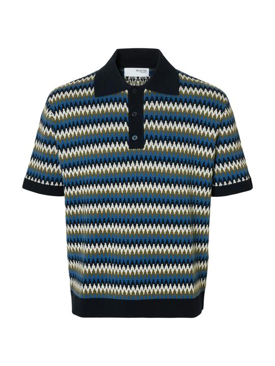 Immagine prodotto Selected Kurzärmeliges Polohemd aus Strick (S)
