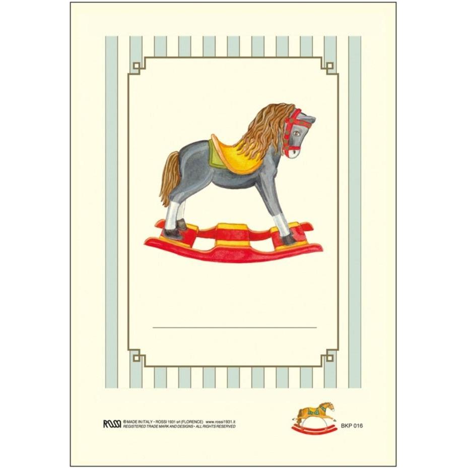 Rossi, Sticker, Dekorative Aufkleber BKP 016 Pferd 6 Stück (6 Adesivo)