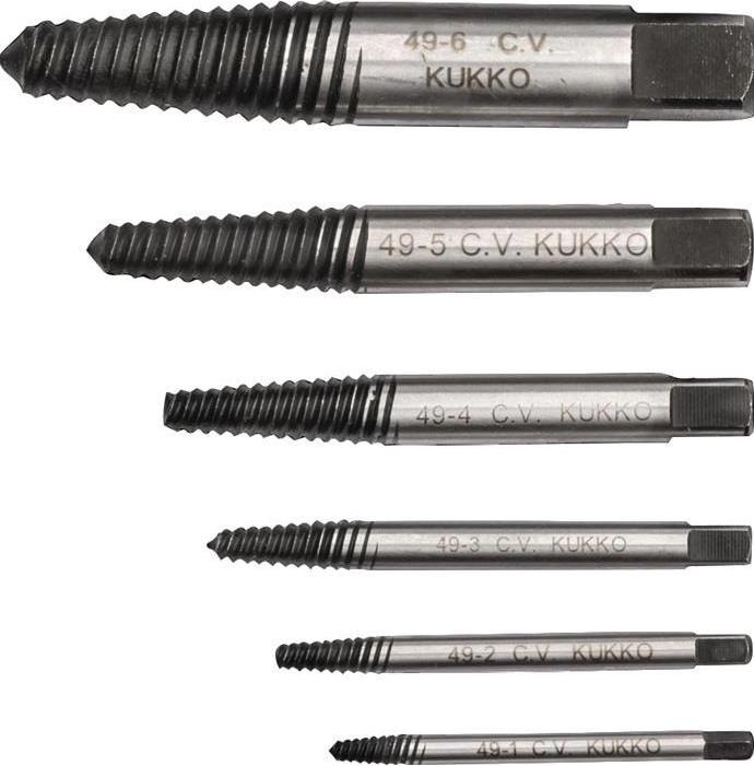 Actual product image Kukko Screw extractor set