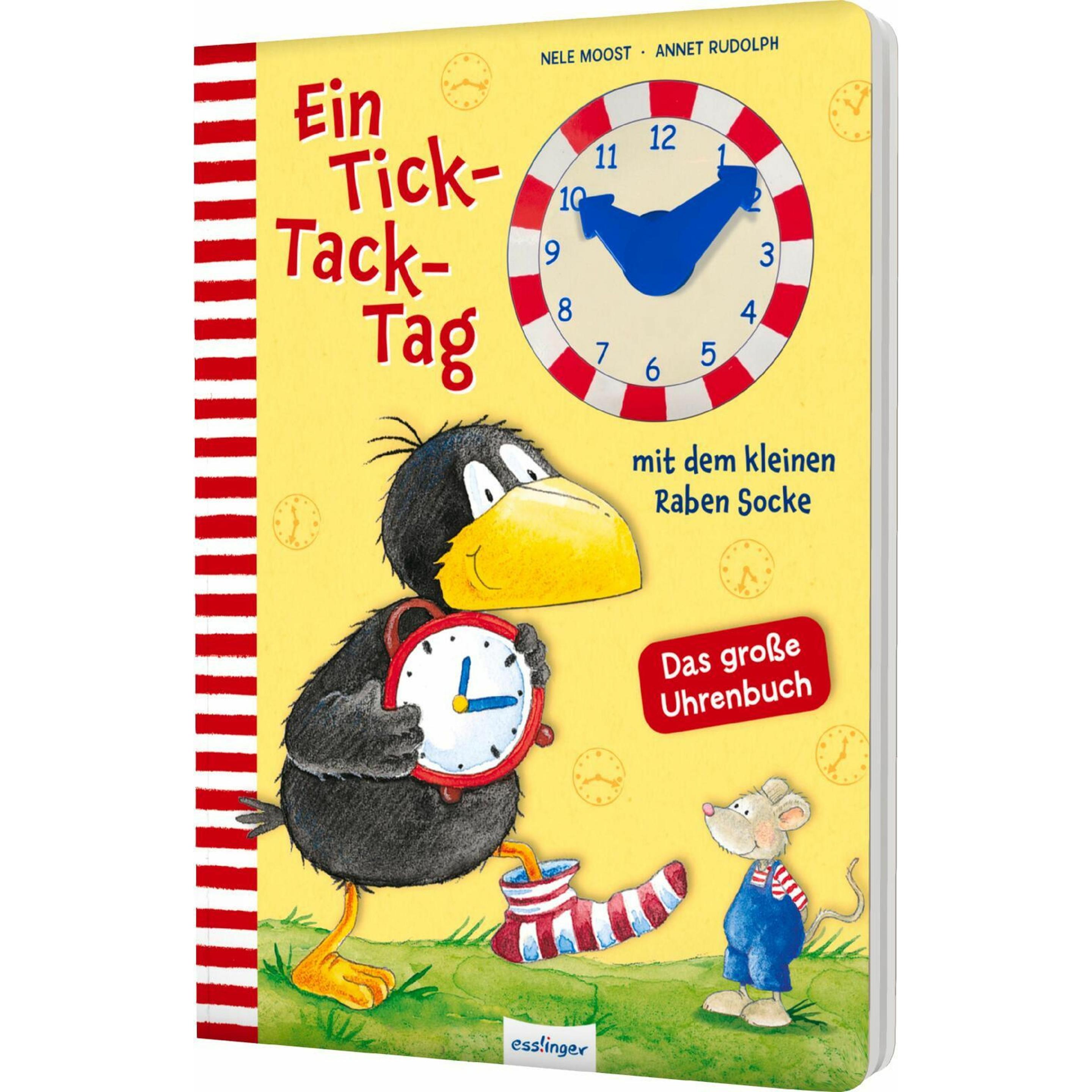 Esslinger, Agenda, Der kleine Rabe Socke: Ein Tick-Tack-Tag mit dem kleinen Raben Socke (Deutsch)