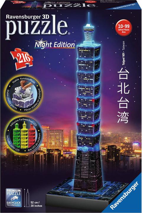Produktbild Ravensburger 3D 216 Stk. - Taipeh (216 Teile)