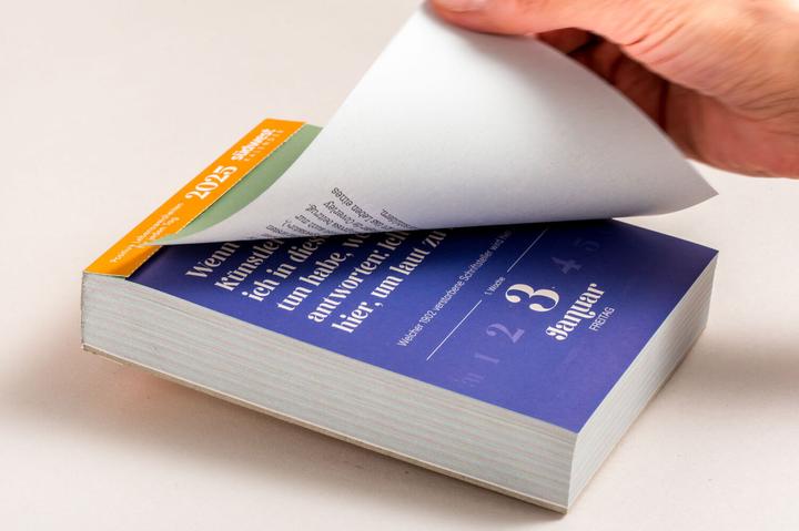 Produktbild Positive Lebensweisheiten für jeden Tag 2025 - Tagesabreisskalender zum Aufstellen oder Auf (1 Tag / 2 Seiten)