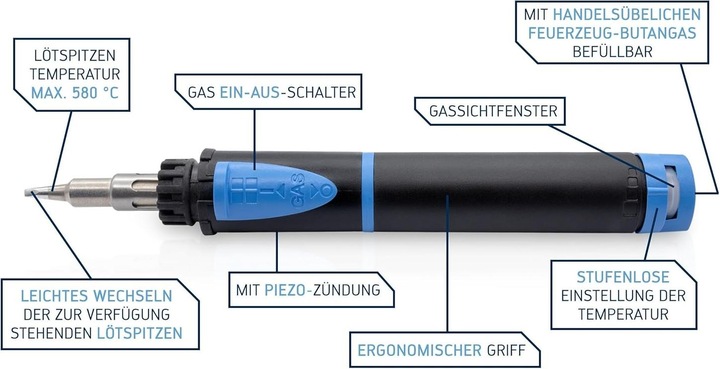 Produktbild Kurtz Ersa Gaslötkolben Independent 75