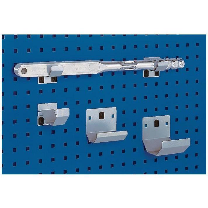 2x Bott, Werkzeugwand, Rohrhalter für Lochblech-Platten-System