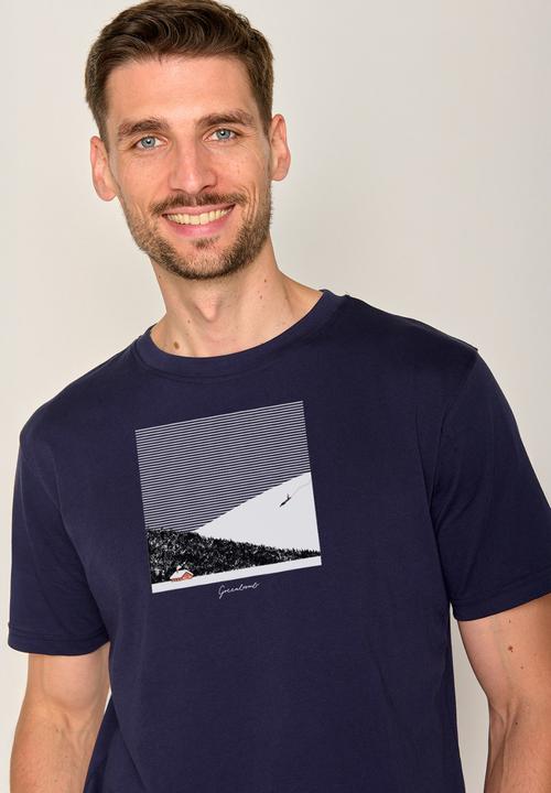 Actual product image Greenbomb T-Shirt Nature Snow Silence (XL)