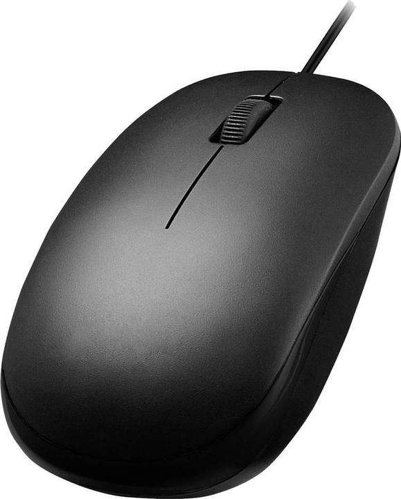 Actual product image Perixx PERIMICE-201 C B Mouse Optical Black 3 buttons 1000 dpi (Cable)