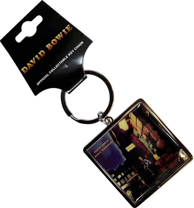 Actual product image David Bowie Ziggy Stardust Keyring