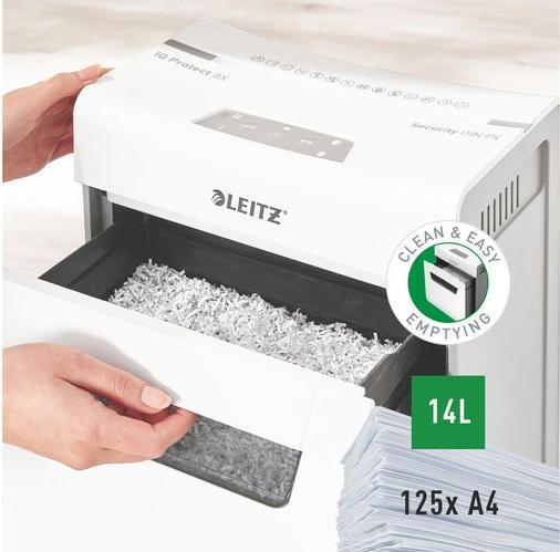 Produktbild Leitz IQ 8X PROTECT PREMIUM - Aktenvernichter (Partikelschnitt)