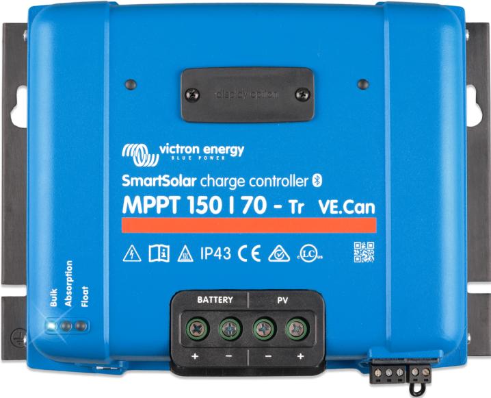Actual product image Victron Energy SmartSolar 150/70 MPPT Solar Charge Controller 12/24/36/48 V Battery ()