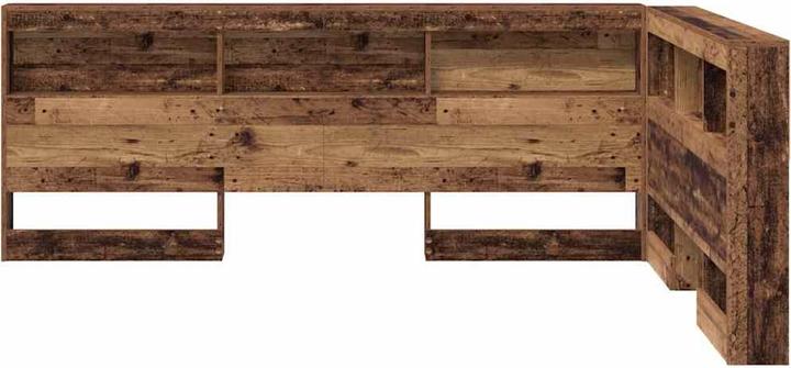 Actual product image vidaXL Headboard with bookshelf