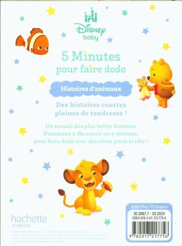 Image du produit 5 minutes pour faire dodo : histoires d'animaux (Français, Collectif, 2024)