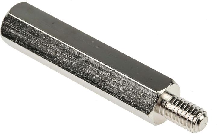 Produktbild RS PRO Steel Hex. Threaded Spacer M6x45mm
