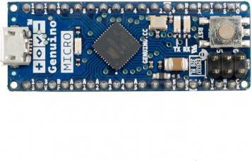 Actual product image Genuino Original Micro with Atmega32u4 (Power component)