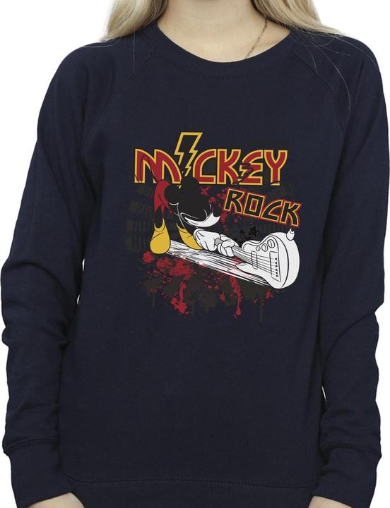 Image du produit Disney - Sweat MICKEY MOUSE SMASH GUITAR ROCK - Femme (L)