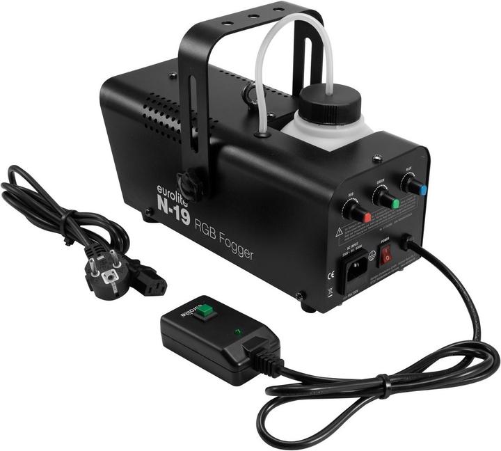 Actual product image Eurolite N-19 LED Hybrid RGB Fog Machine