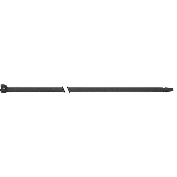 Thumbnail - Wetec, Kabelbinder, Kabelbinder Stahlnasenverschluss, 3,5 x 140 mm, schwarz, 100 St. (Metallkabelbinder, 140 mm, 100 Stk...