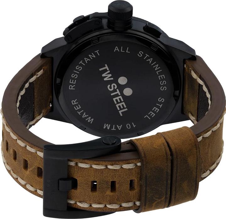 Produktbild TW-Steel CS107 Canteen Chronograph Herrenuhr 45mm 10ATM (Chronograph, 45 mm)