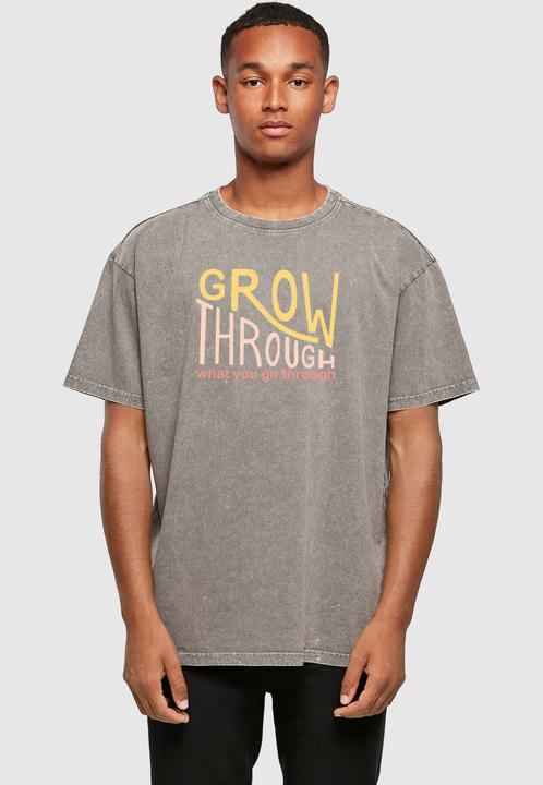 Produktbild Merchcode Spring - Grow through 2 Acid Washed Heavy Oversized Tee - 113603 (S)