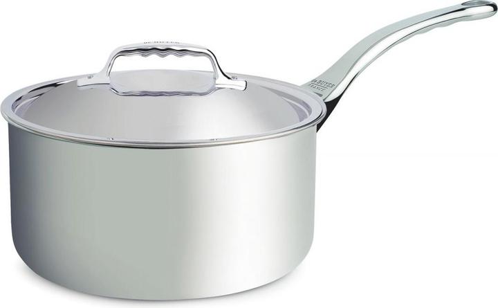 Actual product image de Buyer Affinity saucepan with lid induction (20 cm, Pot, Stainless steel)