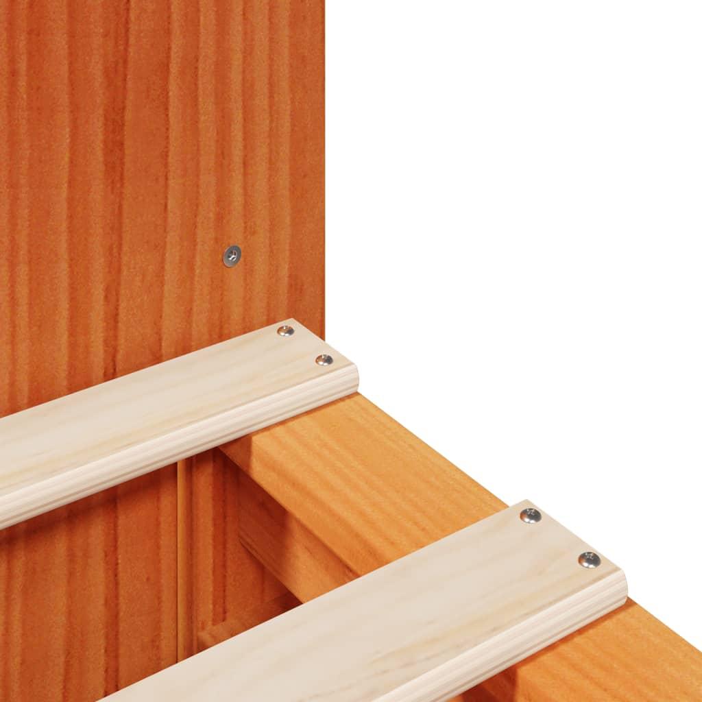 Thumbnail - VidaXL, Bett, Bett mit Regal ohne Matratze (120 x 190 cm)