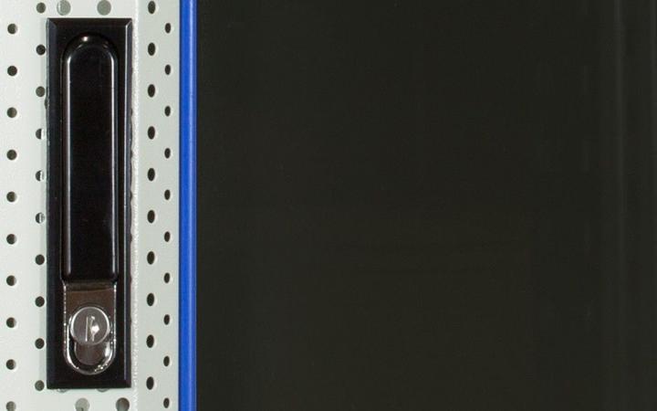 Produktbild Dsit 12 HE Serverschrank, Wandgehäuse, mit Glastür, Weiss (BxTxH) 600 x 450 x 634mm (12 HE, 19 Zoll Rack)