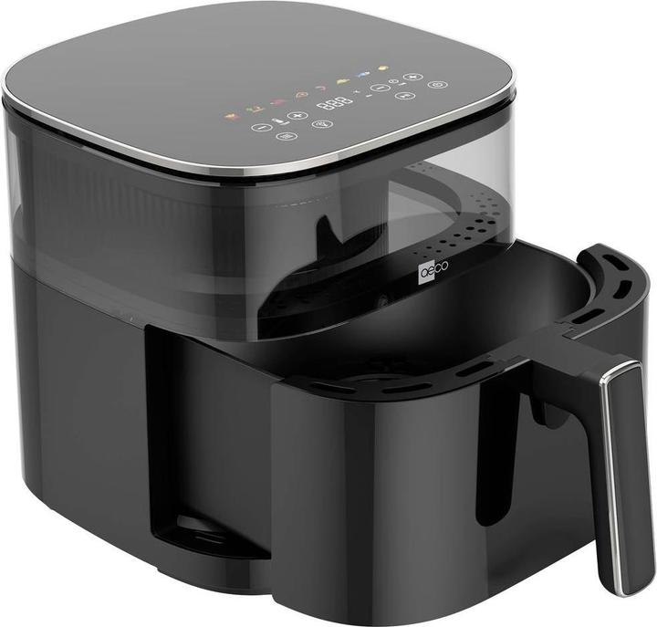 No Name aeco TOUCH Heissluft-Fritteuse 1700 W Timerfunktion, Antihaftbeschichtung Schwarz