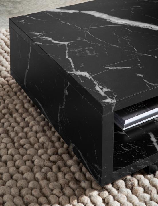 Actual product image FineBuy Couchtisch 100 cm Wohnzimmertisch Sofatisch Stauraum Gross Kaffeetisch