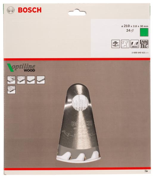 Produktbild Bosch Professional Zubehör PRO Wood Kreissägeblatt, 210 x 2.8 x 30 mm