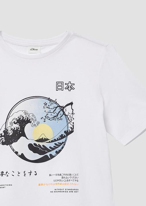 Produktbild S.Oliver T-Shirt T-Shirt mit Frontprint (170, 176)