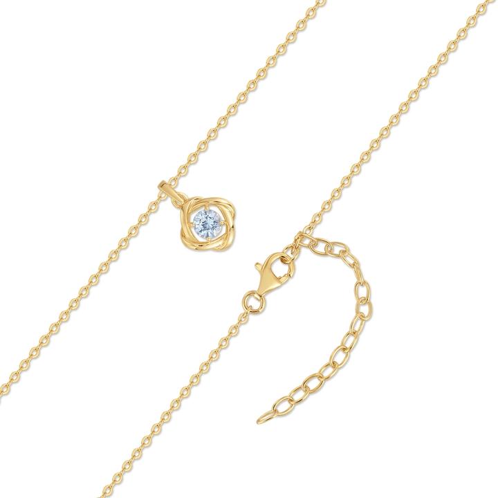 Produktbild Rafaela Donata Damen Halskette - 36130 (000 gelbvergoldet 14 Karat, Sterling Silber 925, 42 cm)