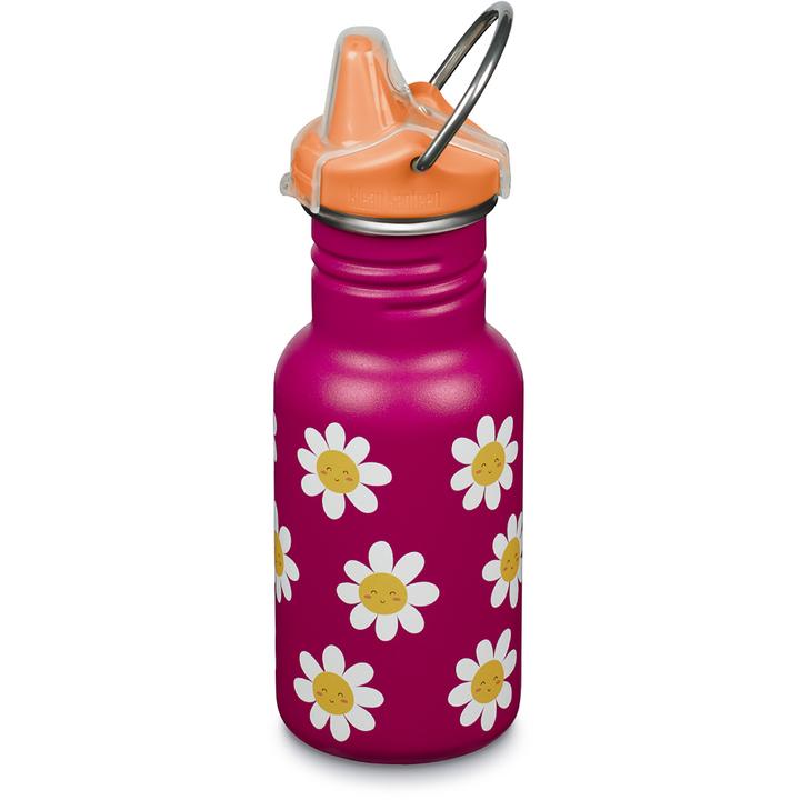 Immagine prodotto Kleankanteen KK Kid Classic 355ml Sippy, fiori felici (0.36 l)