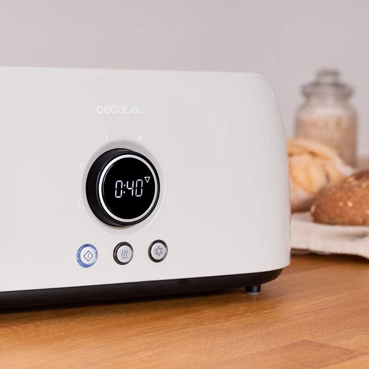 Produktbild Cecotec Grille-pain compatible ClassicToast 15000 Beige Extra Double (Blanc)